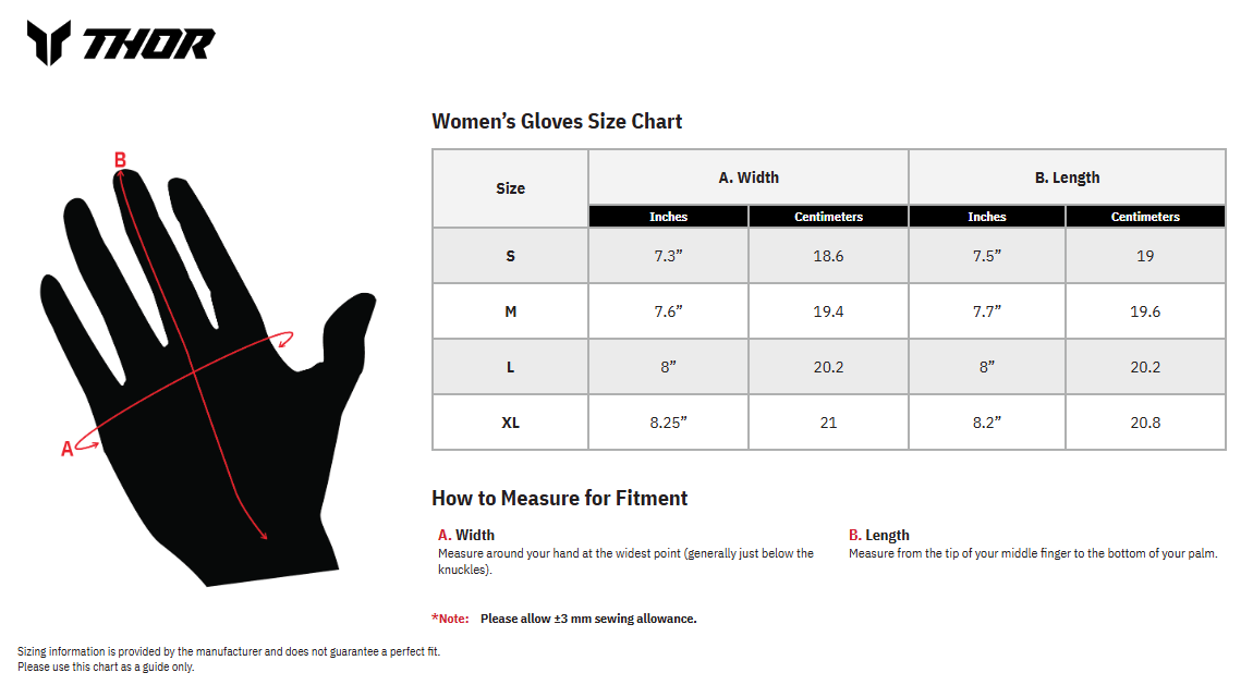 Size guide